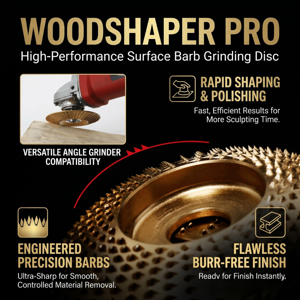 Surface Barb Grinding Disc | Angle Grinder Carving Wheel