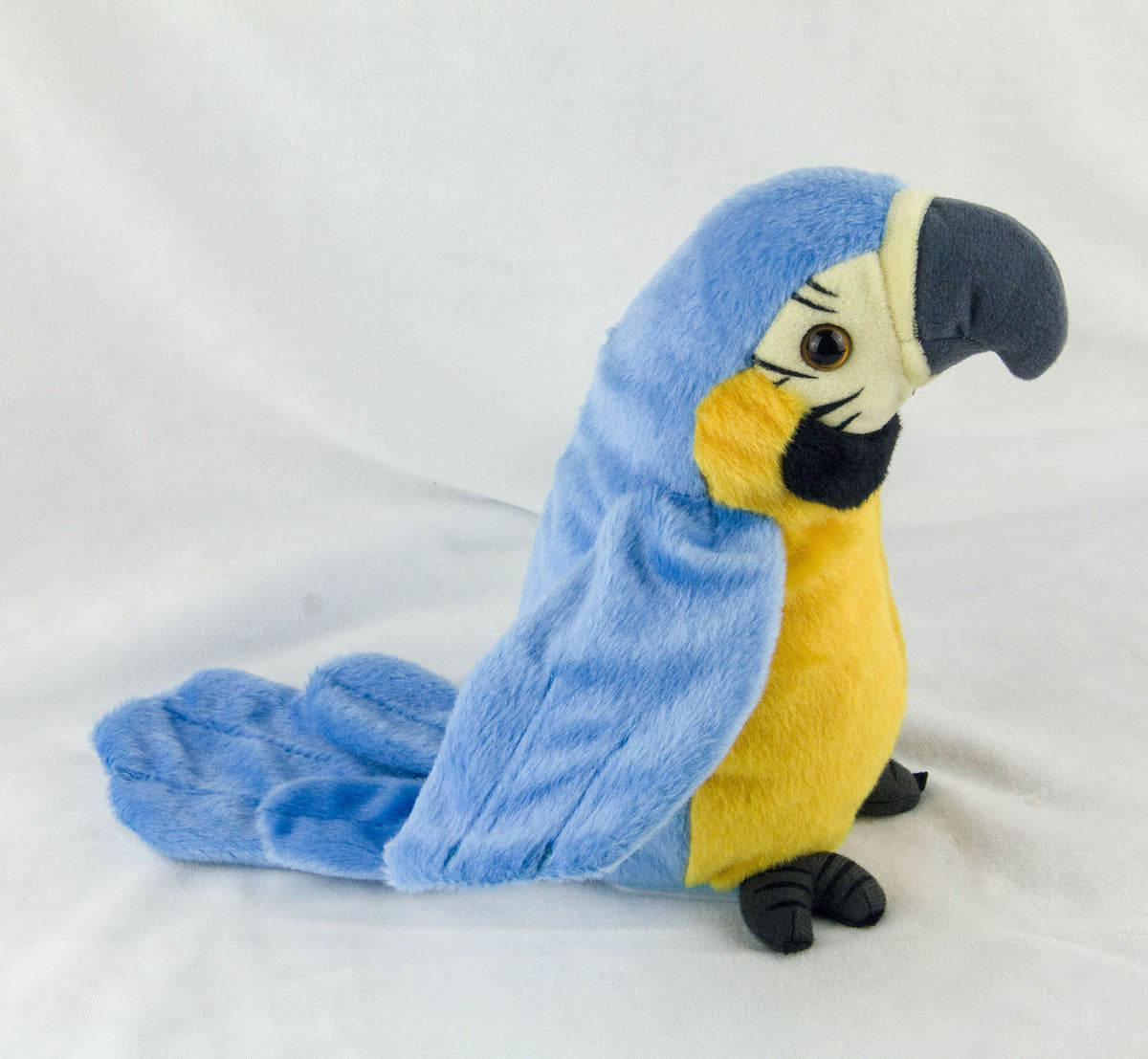 Talking Parrot Plush Toy | Records and Repeats Your Voice | Soft Cuddly Bird Toy for Playful Interactive Learning Fun