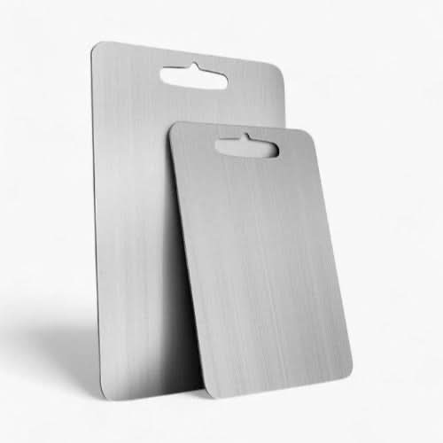 Titanium Cutting Board Rustproof Non-Porous with Odourless Surface