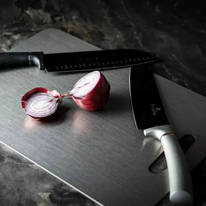 Titanium Cutting Board Rustproof Non-Porous with Odourless Surface
