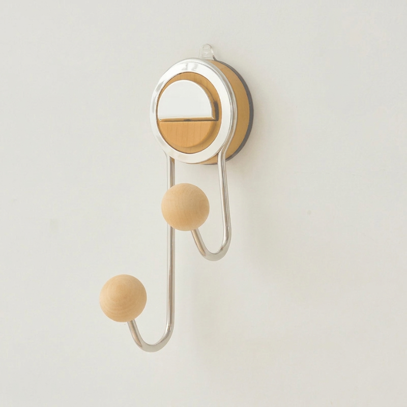 Toilet Paper Holder | Top Tray Shelf, Lever Suction Mount