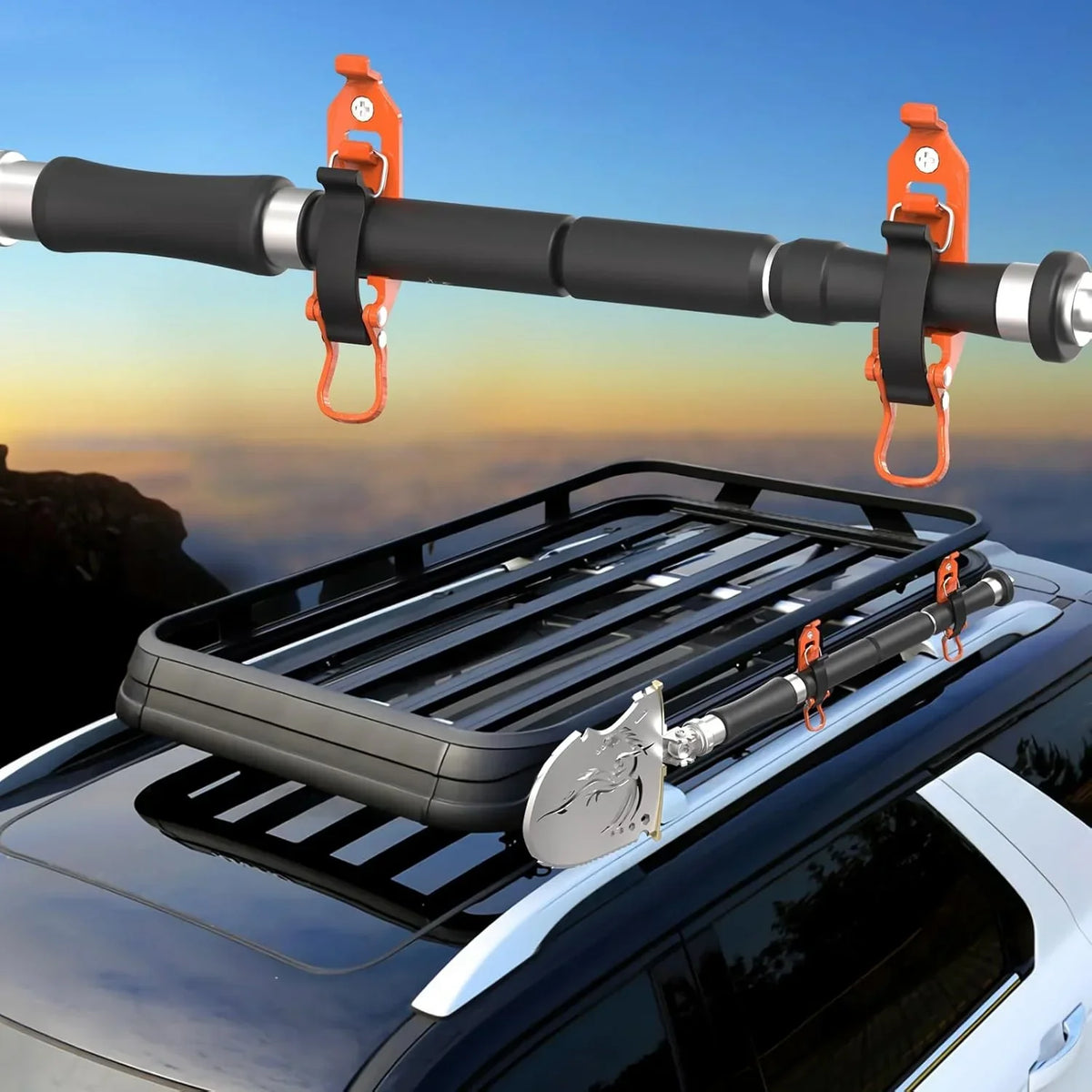 Tool Mounting Clamp Set Zinc Alloy | Fits Tools 0.67 to 1.57 Inch Diameter | Holds Up to 32 lbs Per Clamp, Rattle-Free