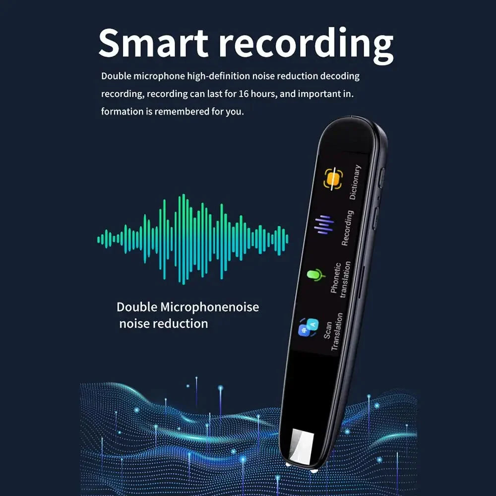 Translation Scanning Pen | Tall Touchscreen, Scanning Tip