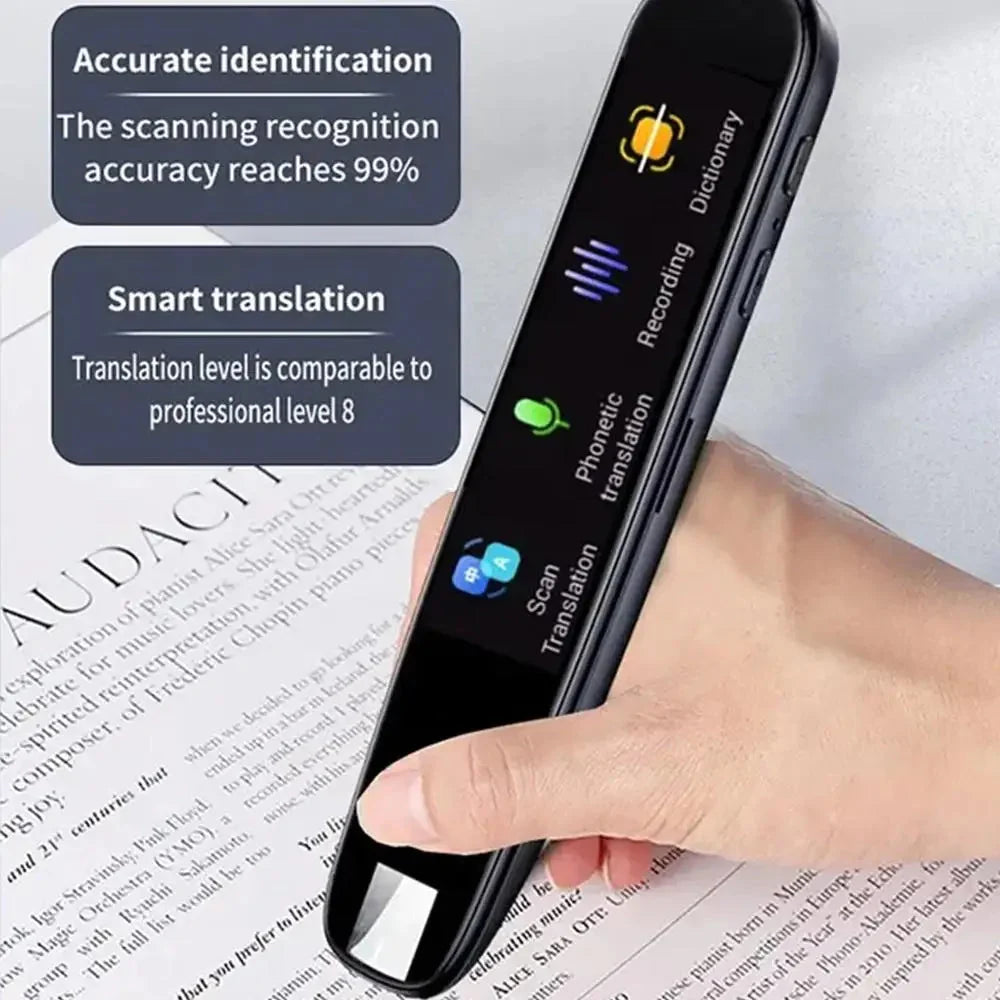 Translation Scanning Pen | Tall Touchscreen, Scanning Tip