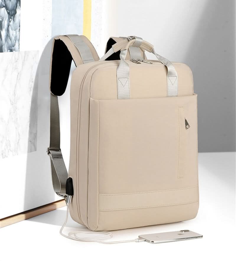 Travel Backpack - Anti-Theft - USB Charging Port - Oxford
