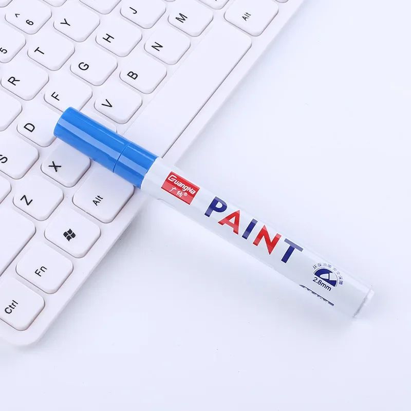 Tyre Paint Pen | Precision Tip for Rubber & Metal | Waterproof, Permanent Finish for Wheels, Treads & Auto Detailing