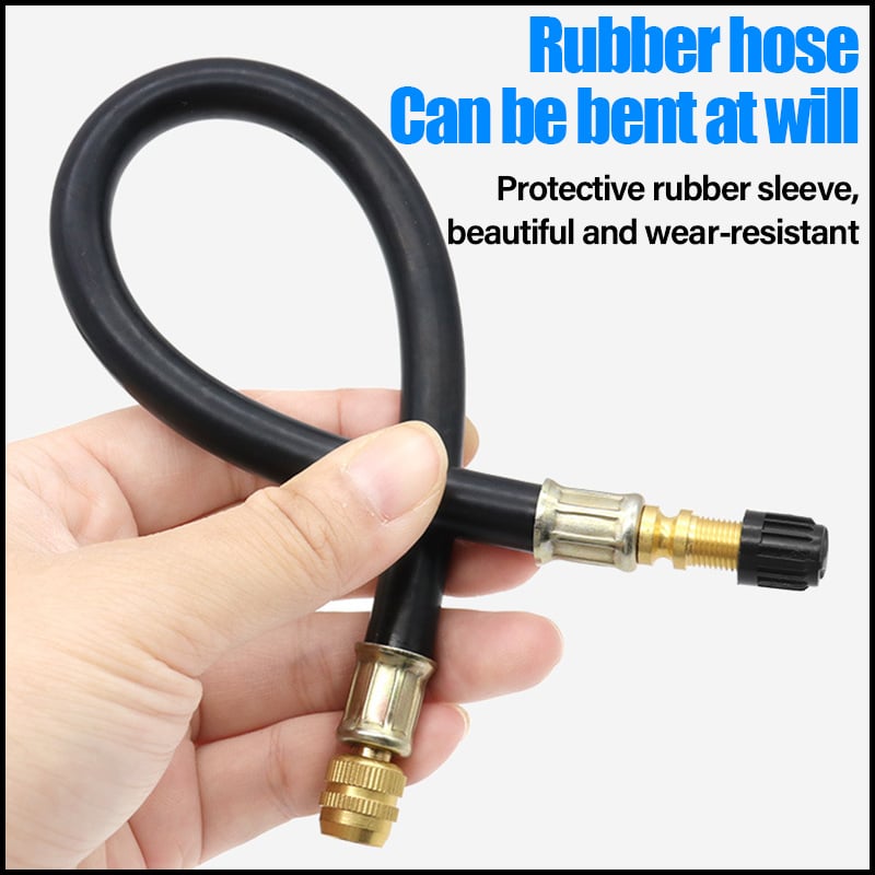 Tyre Valve Extension Copper | Universal Fit for Cars, Bikes, Motorcycles, Trailers and RVs | Leak-Proof Airtight Seal