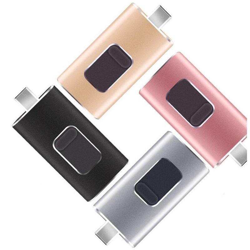 USB 3.0 Flash Disk Metal Plug-In Portable High-Speed with 80MB/s Read Speed