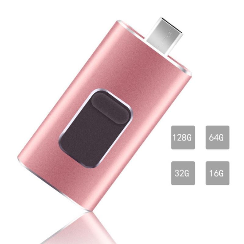 USB 3.0 Flash Disk Metal Plug-In Portable High-Speed with 80MB/s Read Speed