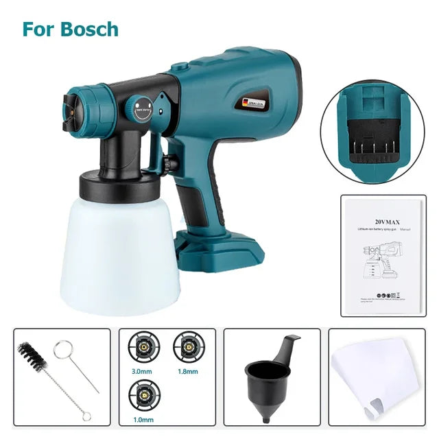 VersaSpray Universal Paint Wizard | Cordless HVLP Paint Sprayer Gun