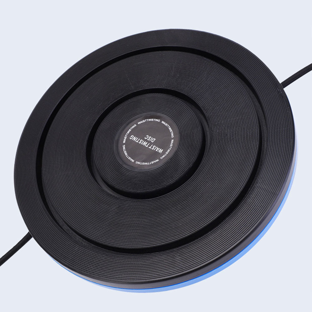 Waist Twisting Disc for Core & Balance Training | Magnetic Massage Nodes & Resistance Ropes | ABS Plastic, Max Load 100 kg