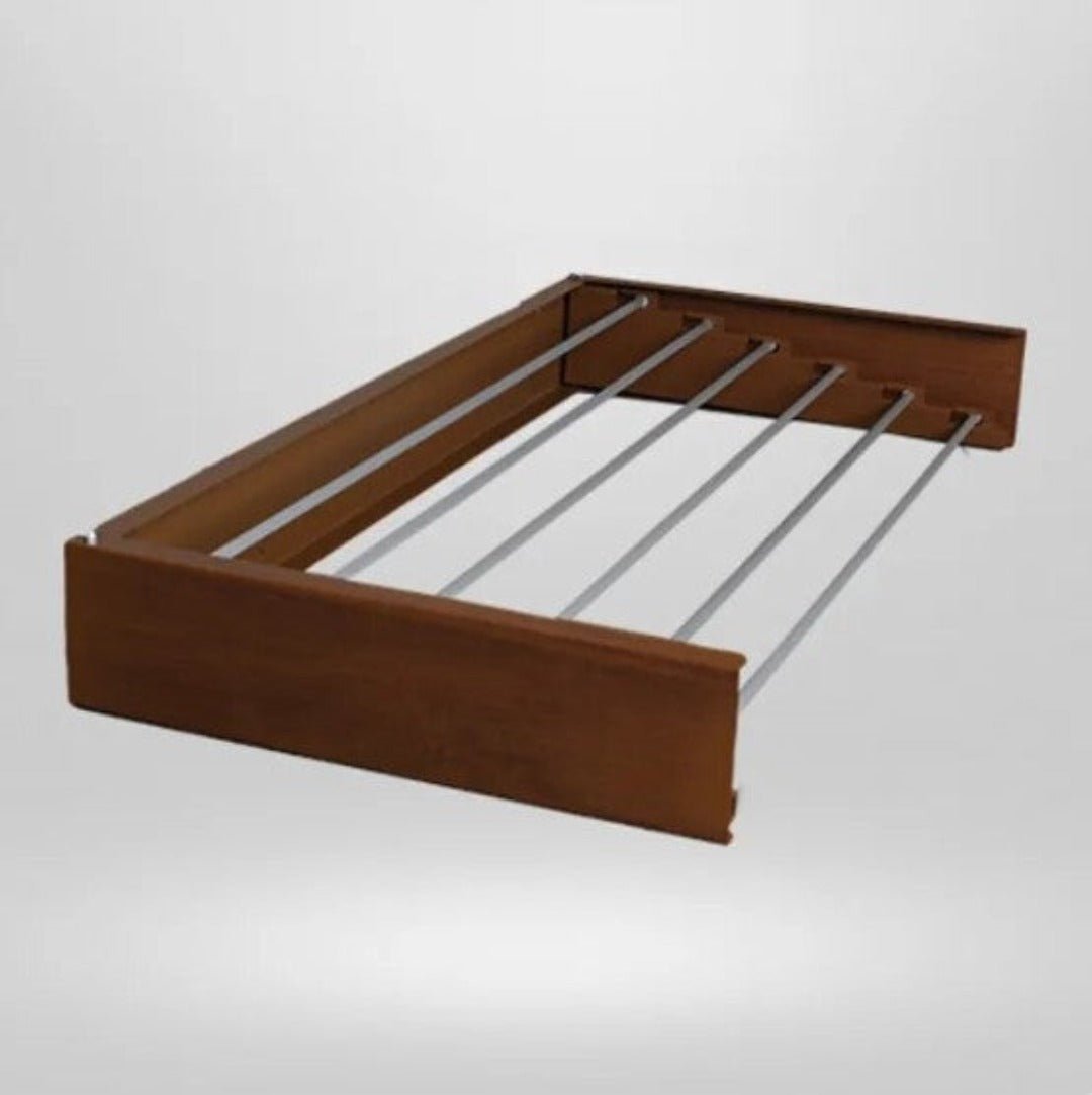 Wall-Mounted Drying Rack Foldable Stainless Steel Aluminium with 5 Bars