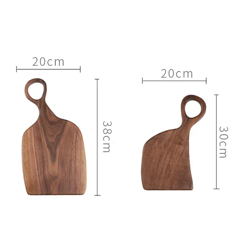 Walnut Chopping Board 35 x 25 x 2 cm | Double-Sided Design | Knife-Friendly Surface That Preserves Blade Sharpness