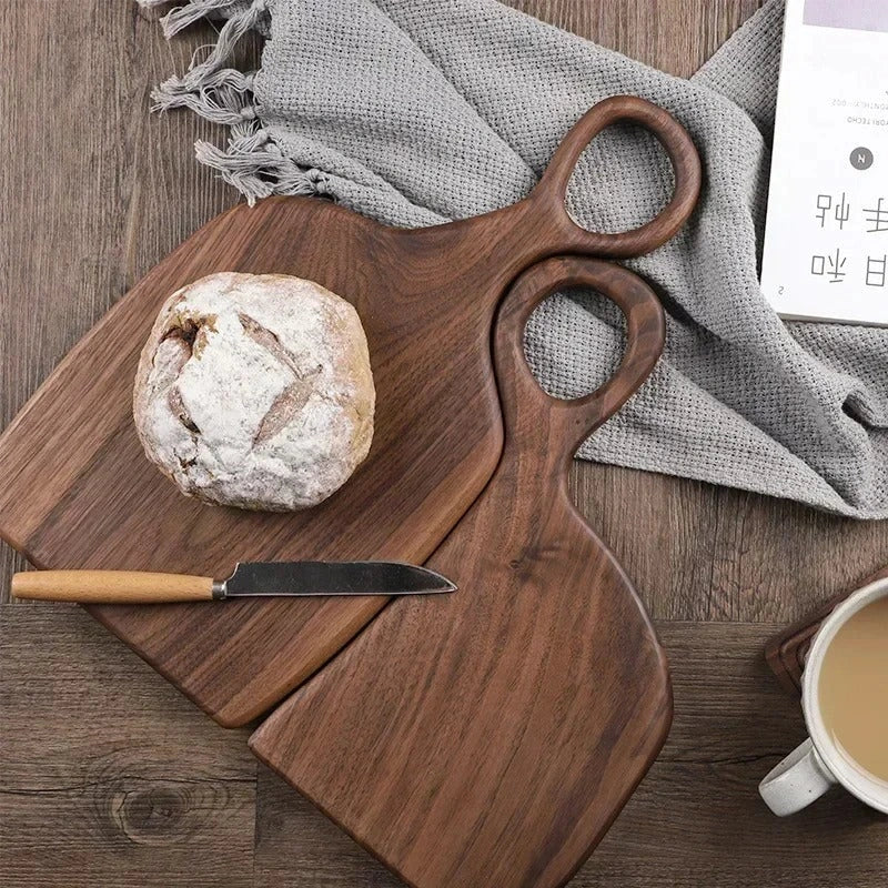 Walnut Chopping Board 35 x 25 x 2 cm | Double-Sided Design | Knife-Friendly Surface That Preserves Blade Sharpness