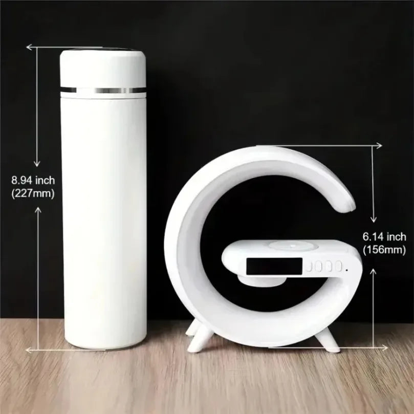 Wireless Charging Lamp | Colour Light And Built-In Speaker