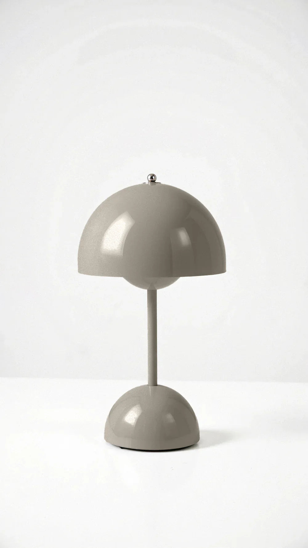 Wireless Table Lamp | Domed Shade, Inner Sphere Diffuser
