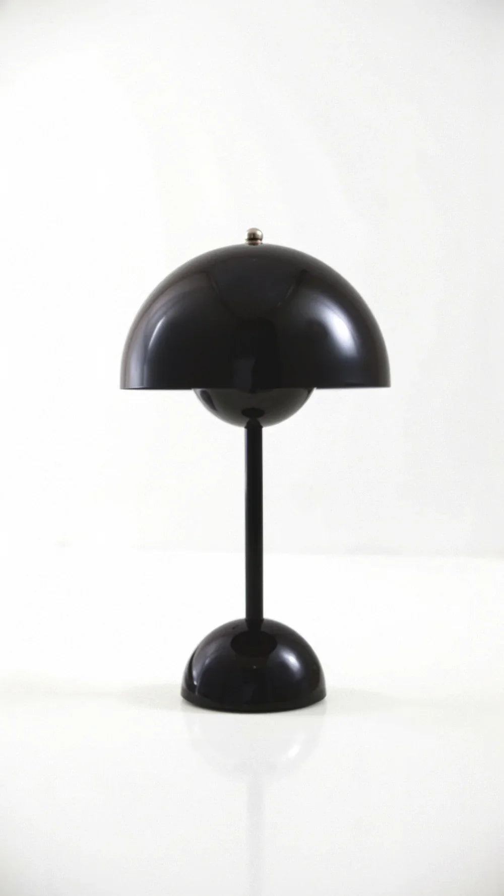 Wireless Table Lamp | Domed Shade, Inner Sphere Diffuser