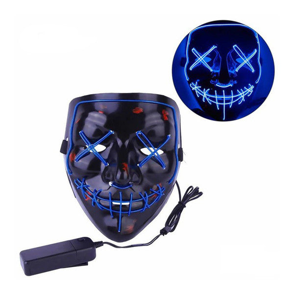 Women's LED Light Up Mask | Glowing Effects & Costume Wear