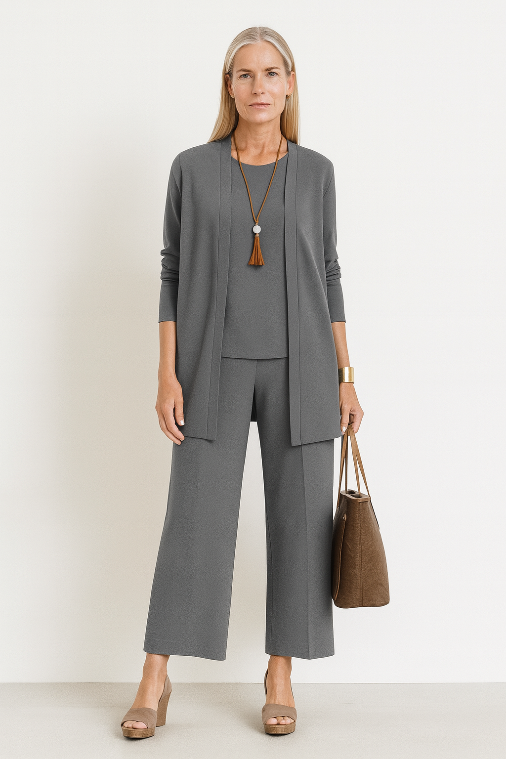Women's Plus Size 3-Piece Set - Lightweight - Mid-Season - Mix & Match