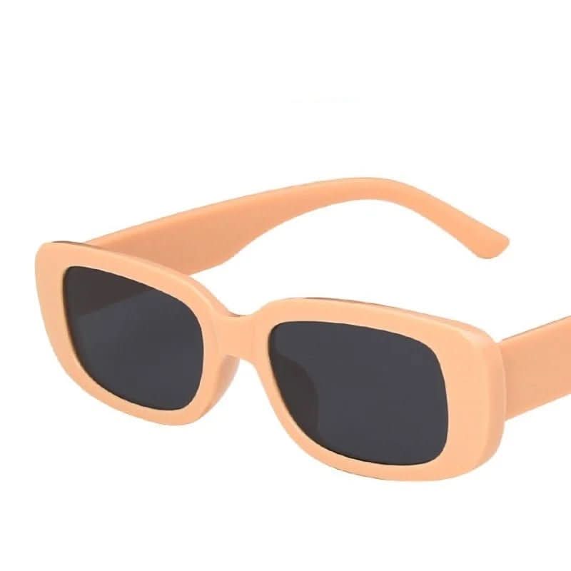 Women's Rectangular Sunglasses - Polycarbonate - UV400 Protection - Glare-Free