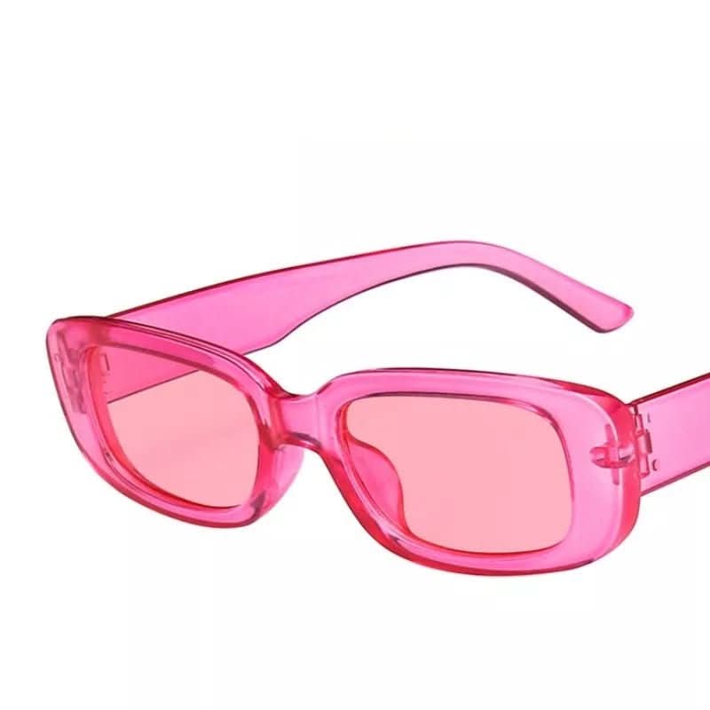 Women's Rectangular Sunglasses - Polycarbonate - UV400 Protection - Glare-Free