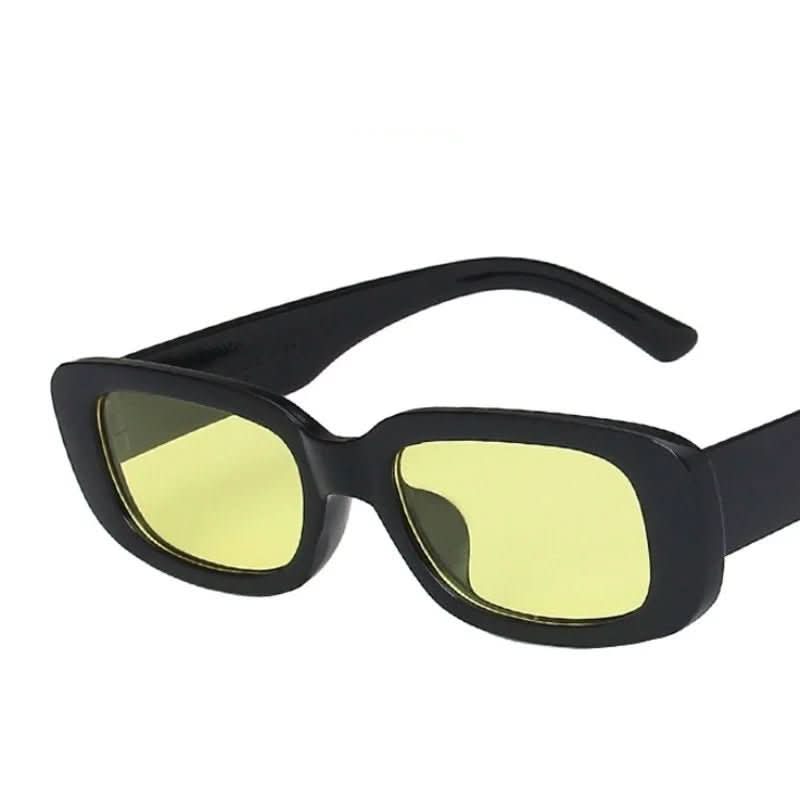 Women's Rectangular Sunglasses - Polycarbonate - UV400 Protection - Glare-Free