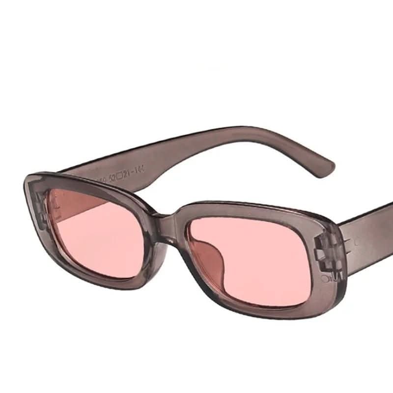Women's Rectangular Sunglasses - Polycarbonate - UV400 Protection - Glare-Free