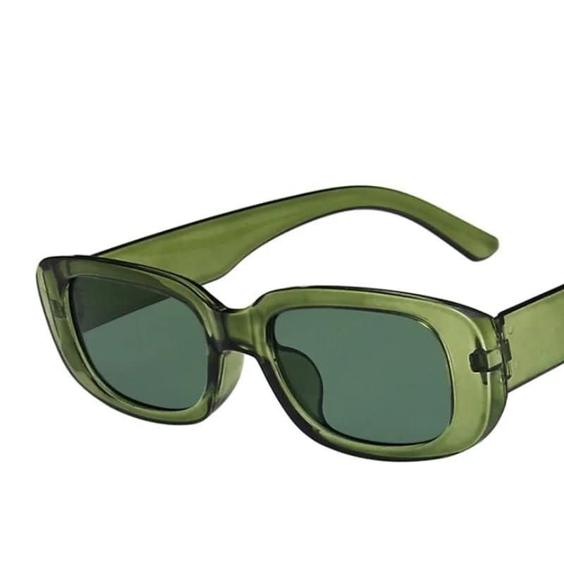 Women's Rectangular Sunglasses - Polycarbonate - UV400 Protection - Glare-Free