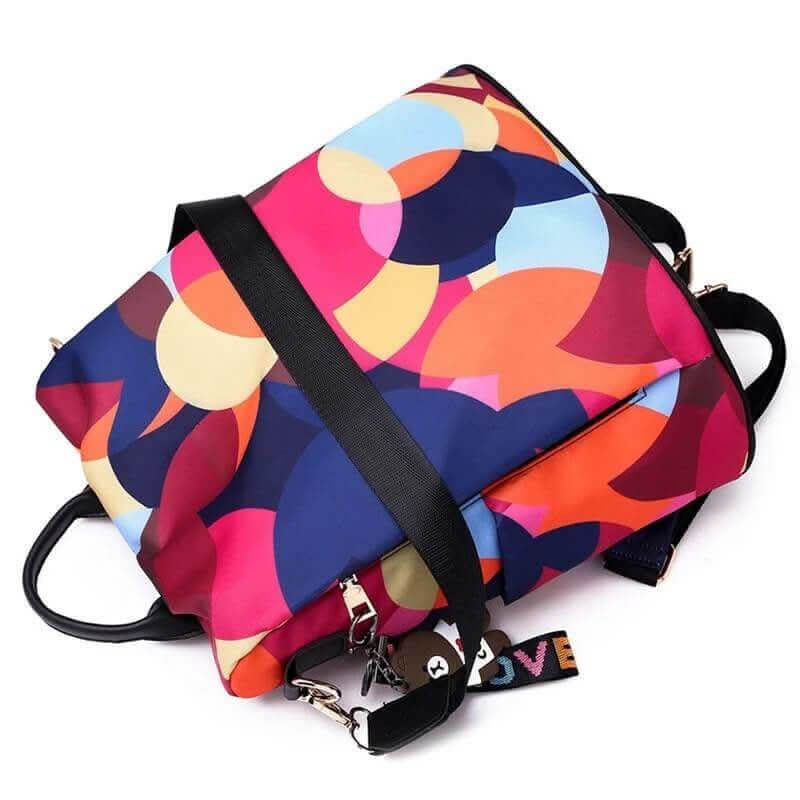 Women's SecurePack Waterproof Travel Backpack - Nylon - Anti-Theft - Convertible - Delveno