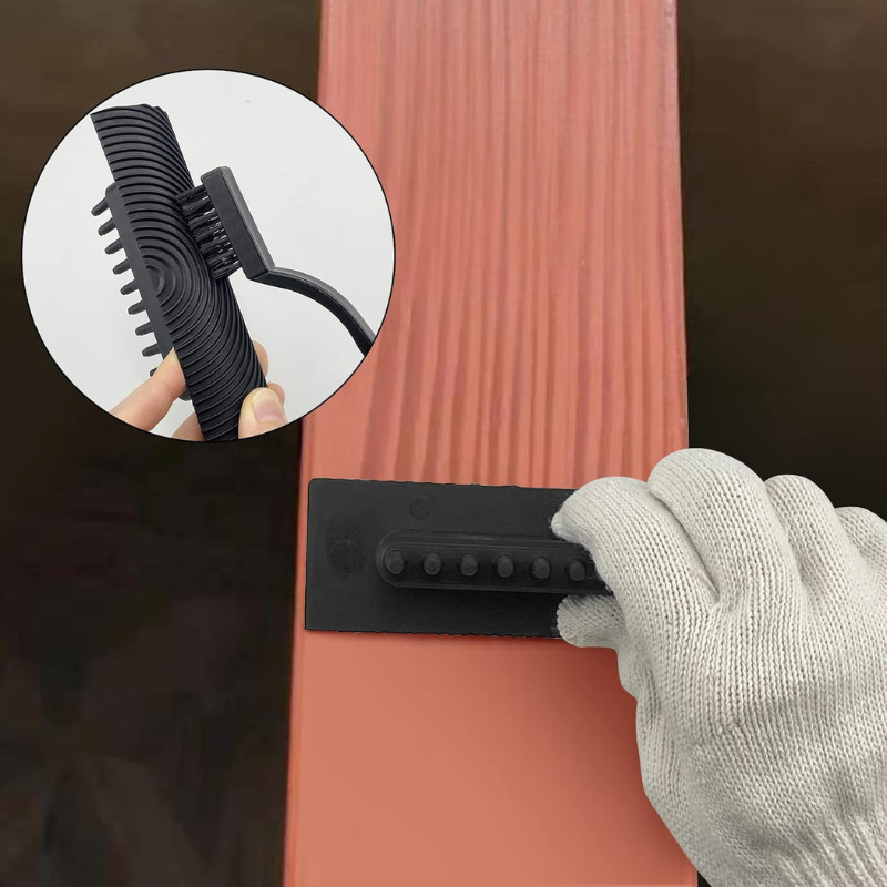 Wood Grain Roller Kit Rubber | Fine and Coarse Rollers | Create Realistic Wood Texture on Walls, Doors and Furniture