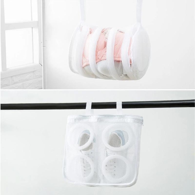 Shoe Washing Bag Set, Round & Square | Fine Mesh Design | Machine-Washable Shoe Protection for Trainers and Footwear 5