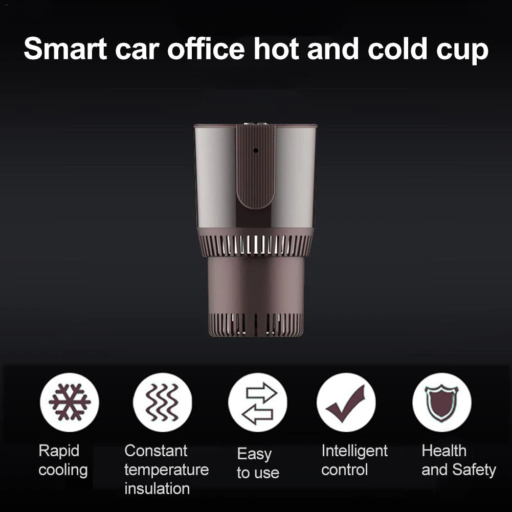 2in1 Smart Mini Cooler Warmer Cup Holder - Image 2