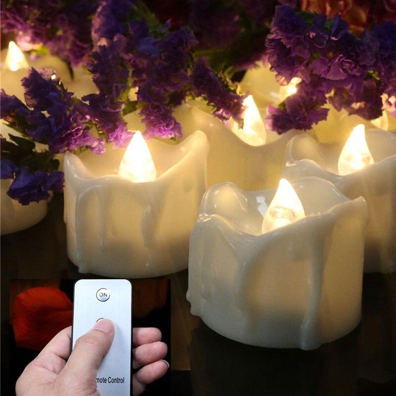Flameless LED Candles with Remote Control | Set of 3 Flickering Battery Candles | Safe Decorative Lighting for Parties and Home 4