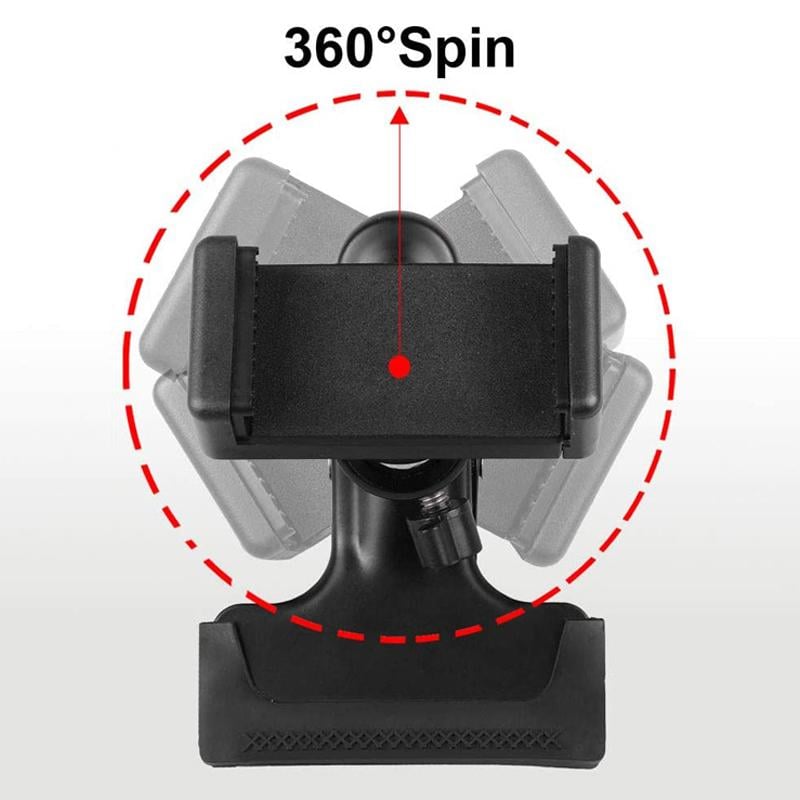Guitar Camera Mount Clip-On 360-Degree Adjustable with Elephant Skin Grip 5