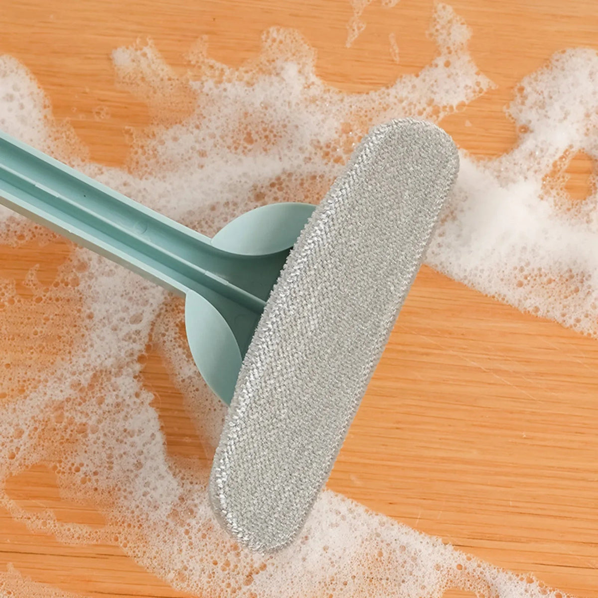 Mesh Cleaner Brush PP Plastic | 2-in-1 with Rust Removing Eraser & Adjustable Handle | Wet & Dry Non-Scratch Cleaning 1