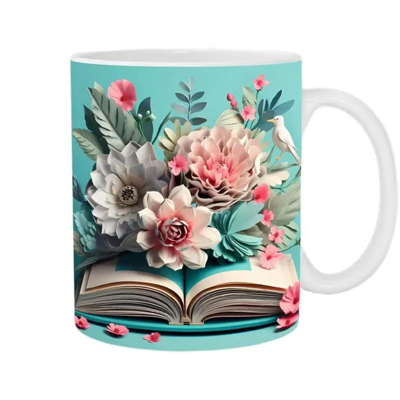Book Lover Mug Ceramic | Dishwasher & Microwave Safe | Thoughtful Gift for Readers, Book Club Members & Coffee Lovers Everywhere 4