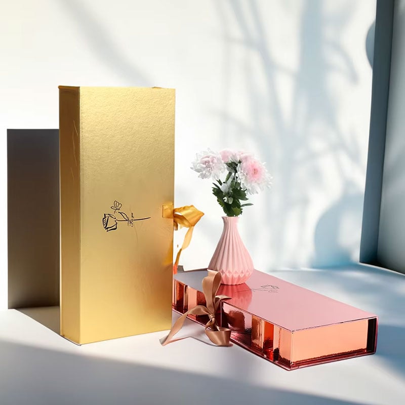 Letter Gift Box Rectangular Composite Cardboard with Hot-Stamped Finish 10