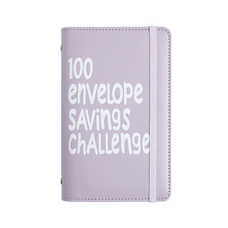 Savings Binder Challenge A6 Daily Tracker with 50 Labelled Envelopes 12