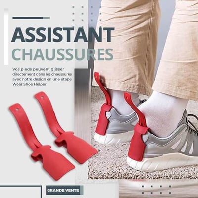 Shoe Horn Slip Aid Plastic | Ergonomic Heel-Fit Design | Bend-Free Shoe Helper For Easy Home, Travel & Daily Use 6