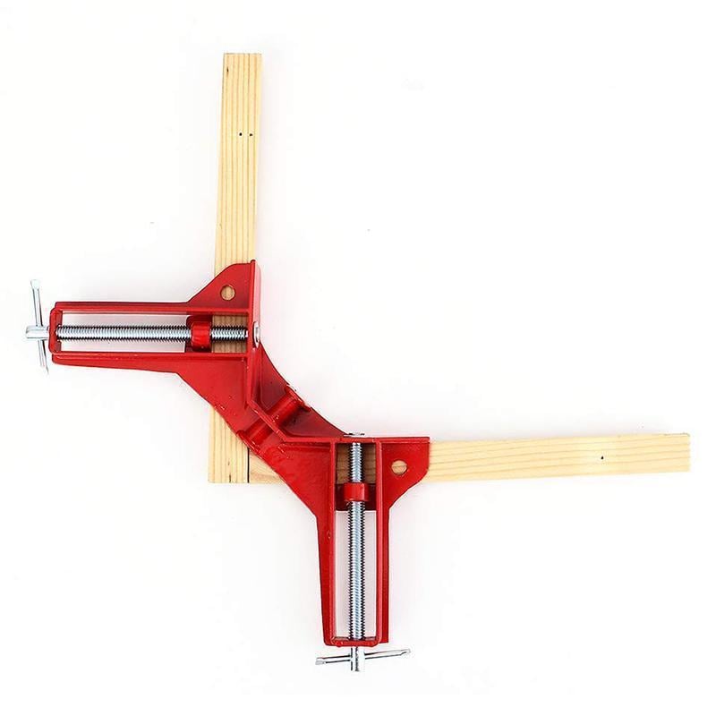 Right Angle Clamp 90 Degree Aluminium Alloy with Adjustable Swivel Jaws 2