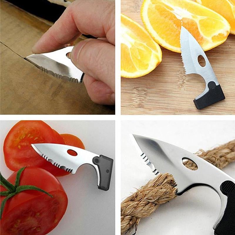 Pocket EDC Kit Compact Stainless Steel 10-in-1 with Magnifying Glass 4
