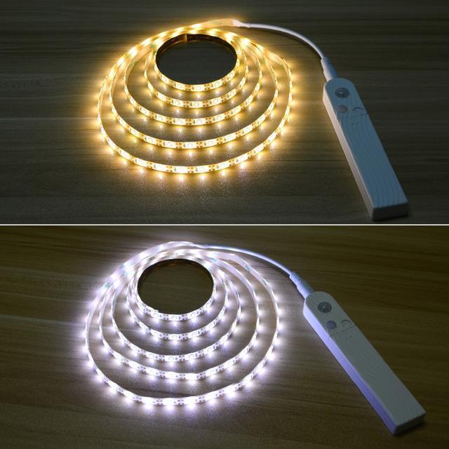 Motion Sensor LED Strip Light | Magnetic Mount, No Wiring Needed | Battery Powered Light for Closets, Stairs & Cupboards 2