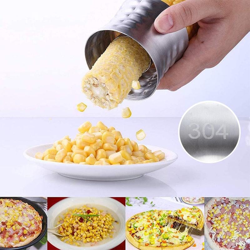 Corn Stripper 304 Stainless Steel Dishwasher Safe with Non-Slip Grip 6