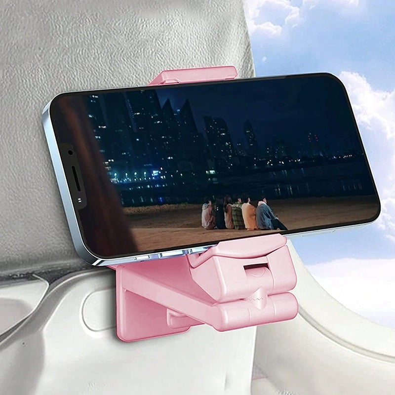 Folding Phone Holder Adjustable 360 Rotating with Retractable Stand 5