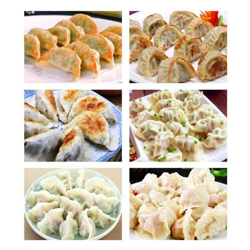 Dough Press Set Dumpling Pastry Crimped Edge Nested Food Safe PP with 3 Sizes 2