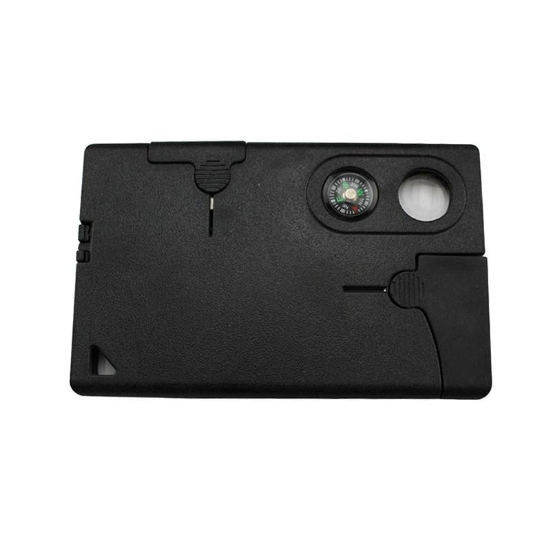 Pocket EDC Kit Compact Stainless Steel 10-in-1 with Magnifying Glass 8