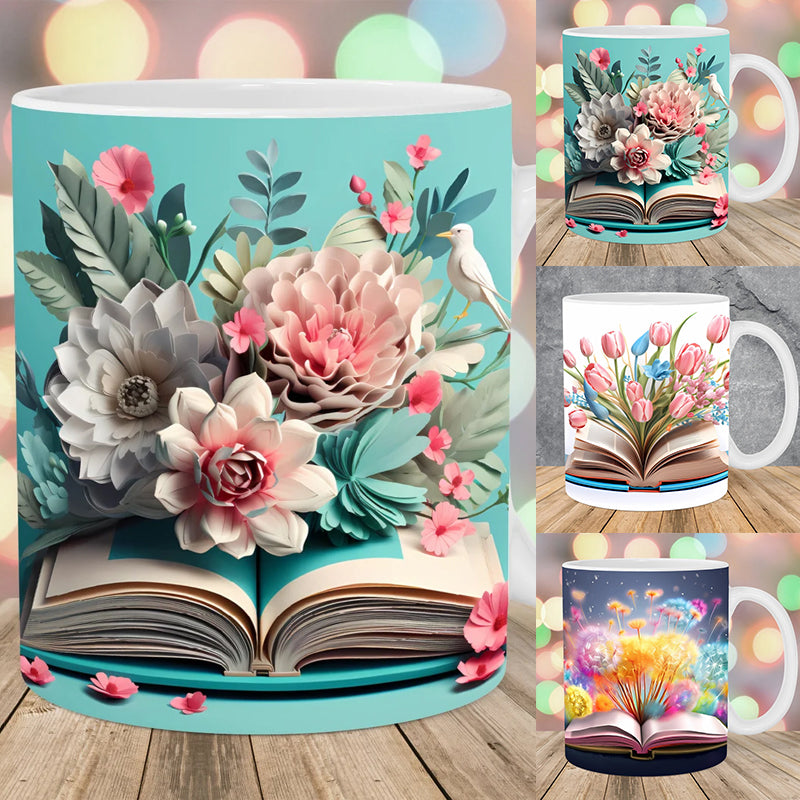 Book Lover Mug Ceramic | Dishwasher & Microwave Safe | Thoughtful Gift for Readers, Book Club Members & Coffee Lovers Everywhere 6