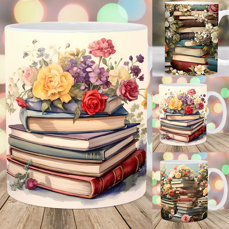Book Lover Mug Ceramic | Dishwasher & Microwave Safe | Thoughtful Gift for Readers, Book Club Members & Coffee Lovers Everywhere 7