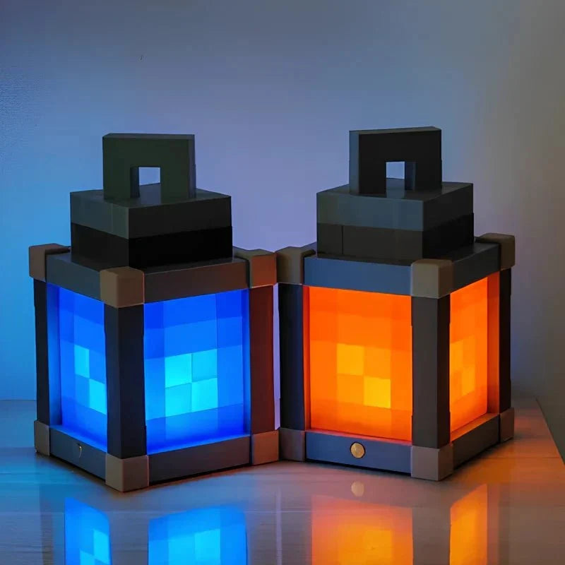 Pixel LED Night Light Rechargeable | Retro Gaming Design for Desk, Bedside & Setup | Cordless Ambient Lighting 11